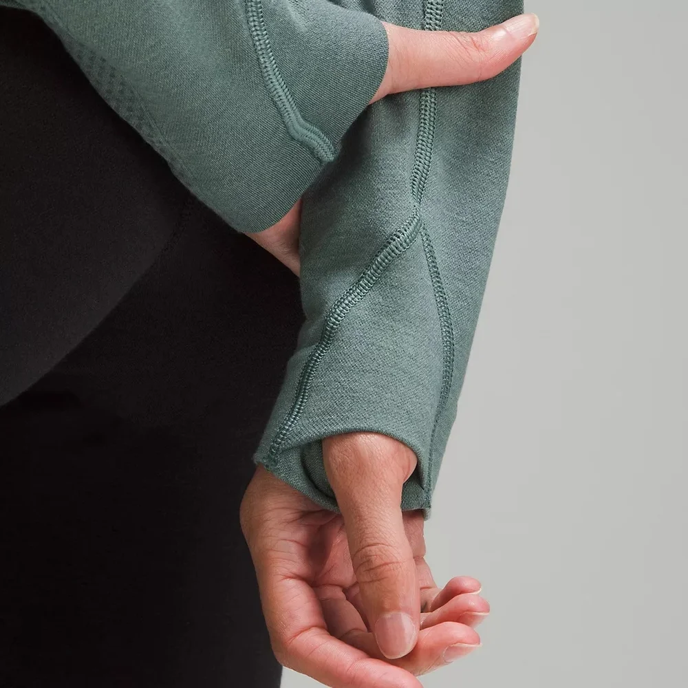 Lululemon Merino Wool-Blend Base Layer Half Zip - Picture 3 of 4